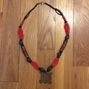 Ghanaian beaded necklace